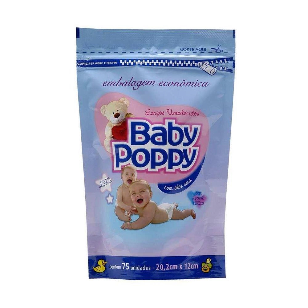 Lenco Umedecido Baby Poppy Ref