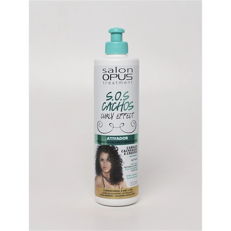 Ativador Tratamento Salon Opus 300ml Cacheados Unit