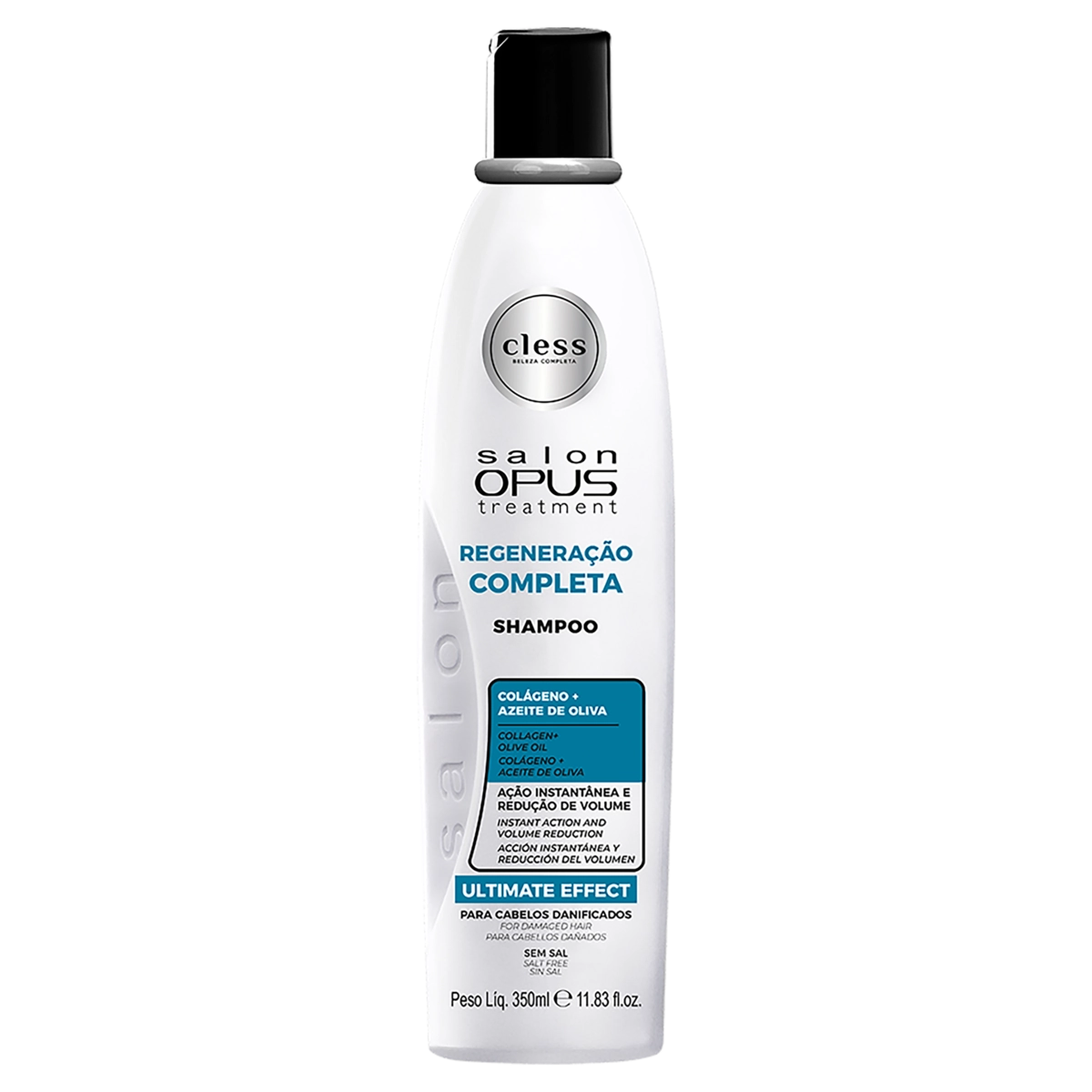 Shampoo Salon Opus Regeneração Completa Frasco 350ml