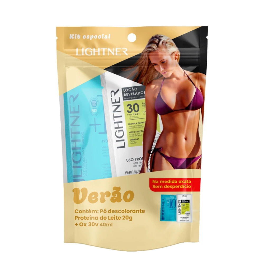 Pack Lightner Ox Po 20g Proteina Do Leite