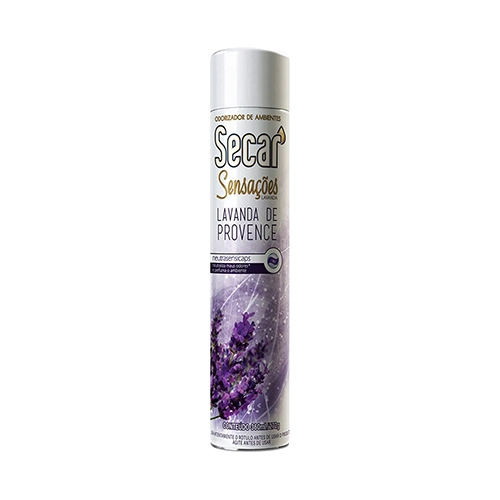Odorizador De Ambiente Lavanda De Provence Secar Sensações Frasco 360ml