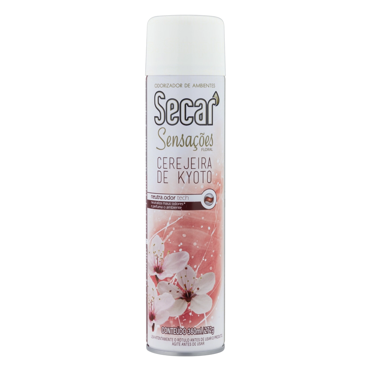 Odorizador De Ambiente Cerejeira De Kyoto Secar Sensações Floral Frasco 360ml