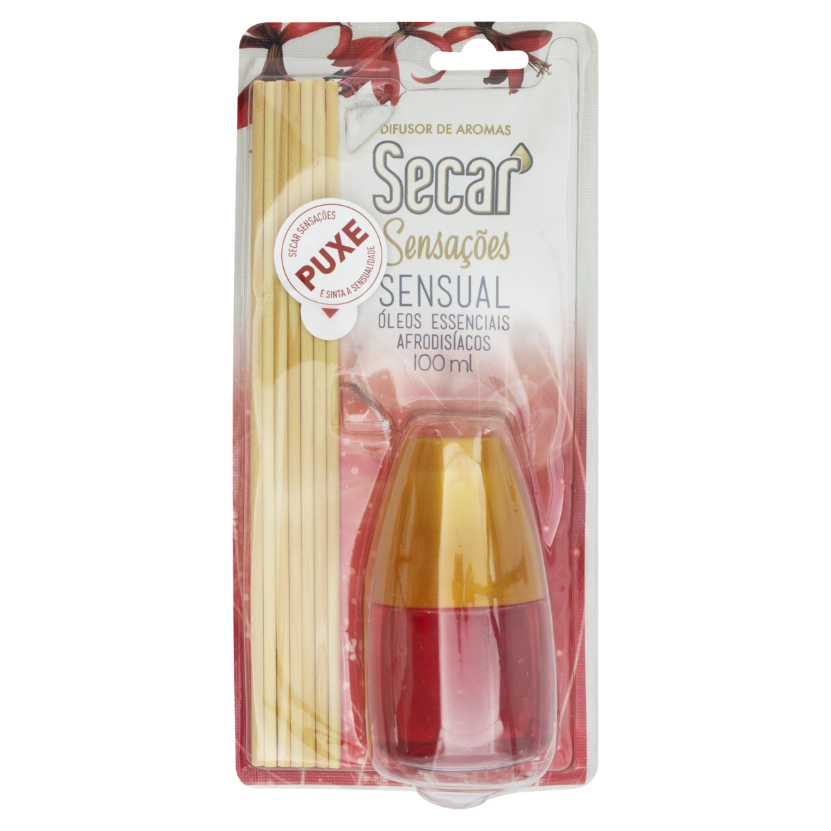 Difusor De Aromas Sensual Secar Sensações Blister 100ml