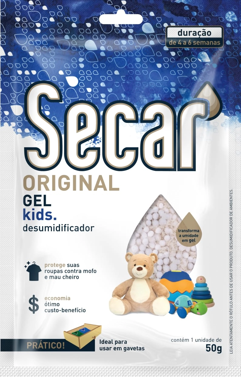 Secar Desumificador Gel Kids 50gr
