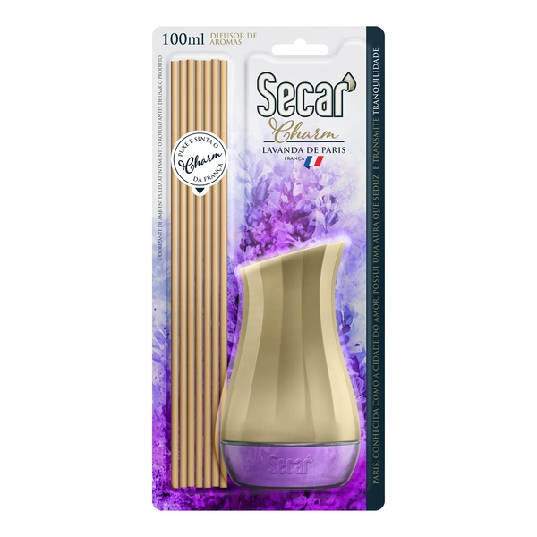 Difusor De Aromas Secar 100ml Lavanda De Paris