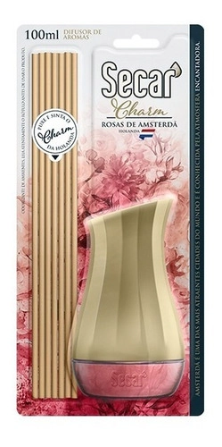Difusor De Aromas Secar 100ml Charm Rosas