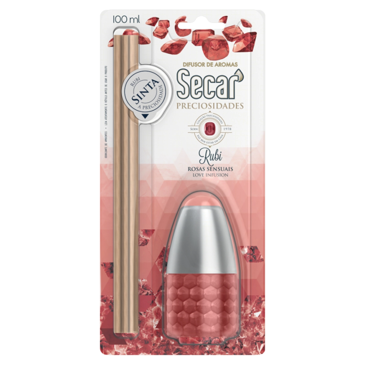 Difusor Secar Aromas Rubi 100ml