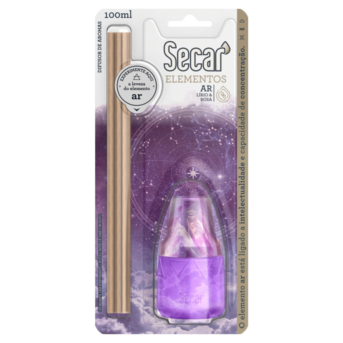 Difusor De Aromas Secar Elementos Ar 100ml