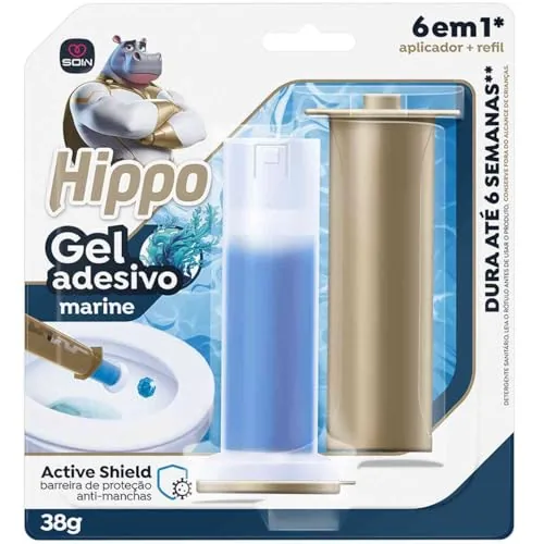 Gel Adesivo Hippo Aparelho Marine 38g
