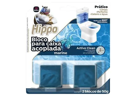 Bloco Sanit Hippo Cx Acop Ma 50gc2