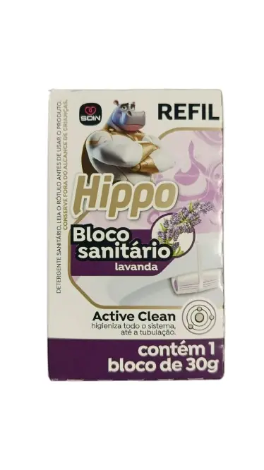 Bloco Sanit Hippo Lavanda Ref 30g