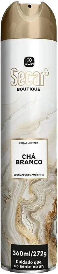 Odorizador Ambiente Secar Cha Branco 360ml