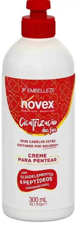 Creme De Pentear Novex Cicatrizacao Dos Fios 300ml