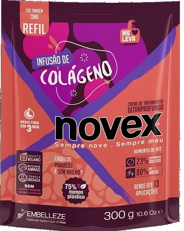 Creme De Tratamento Capilar Infusão De Colágeno Refil Novex 300g