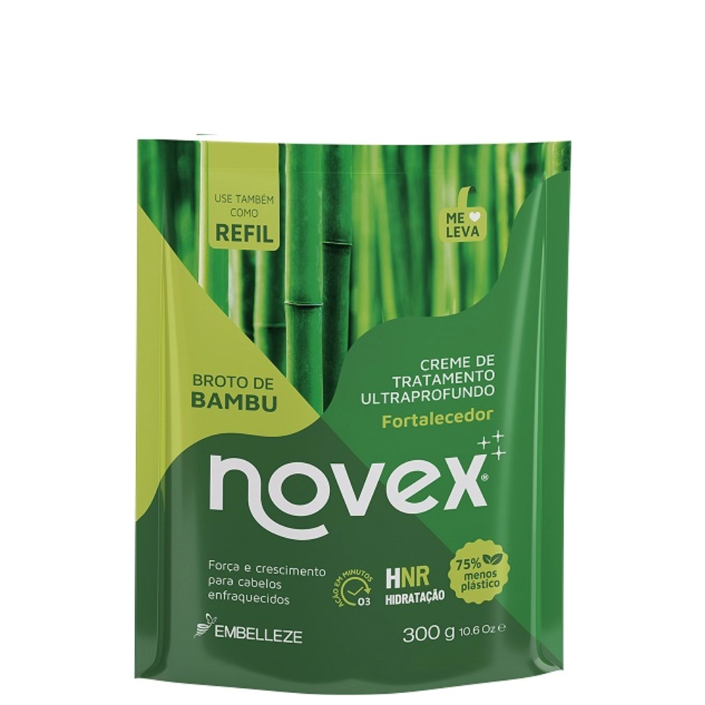 Cr Novex 300g Refil Broto De Bambu