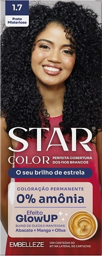 Tint Sem Amonia Star Color 1.7 Preto Misterioso