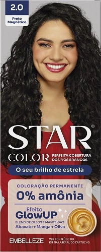 Tint Sem Amonia Star Color 2.0 Preto Magnetico