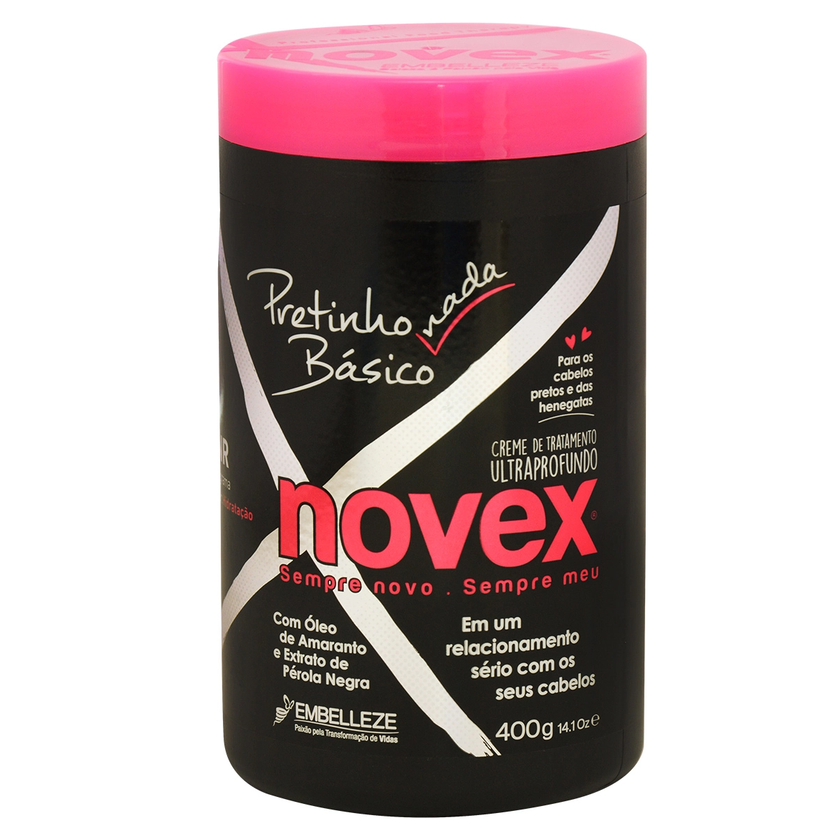 Creme Trat.novex Pretinho Nd Basico 400g