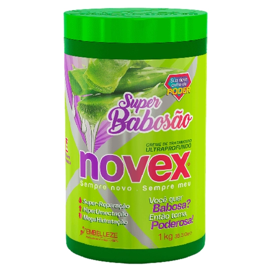 Creme De Tratamento Ultraprofundo Novex Super Babosão Pote 1kg