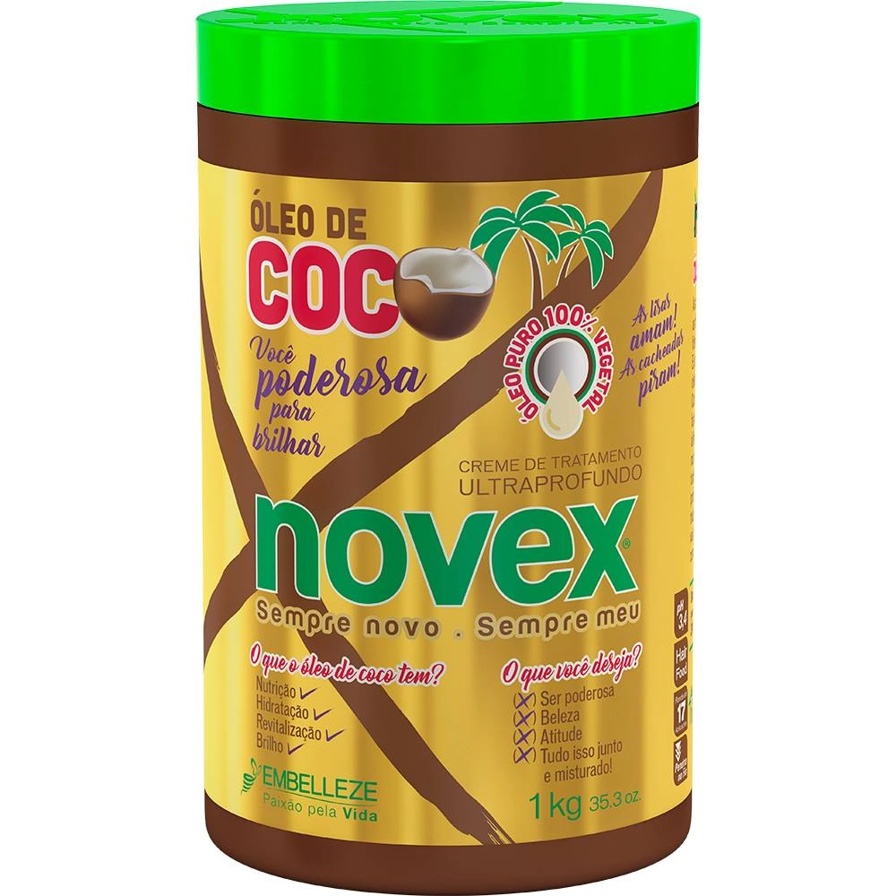 Creme Tratamento Novex Coco Lv1kgpg800g