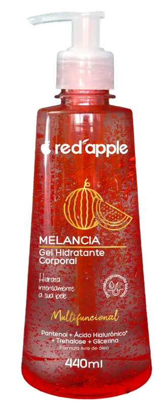 Gel Hidratante Corporal Red Apple Melancia 440ml