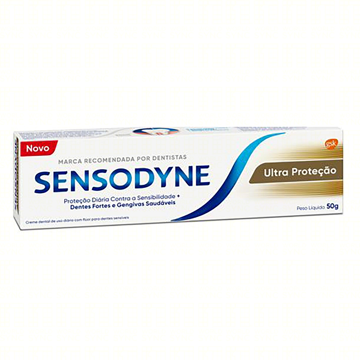 Creme Dental Sensodyne Ultra Proteção Caixa 50g
