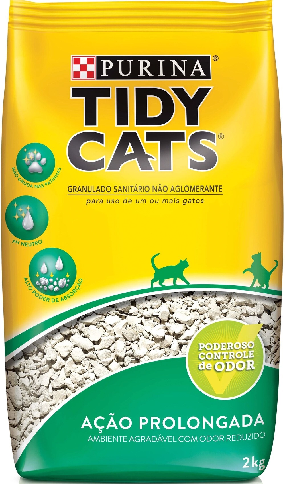 Granulado Sanitário Para Gatos Purina Tidy Cats Pacote 2kg