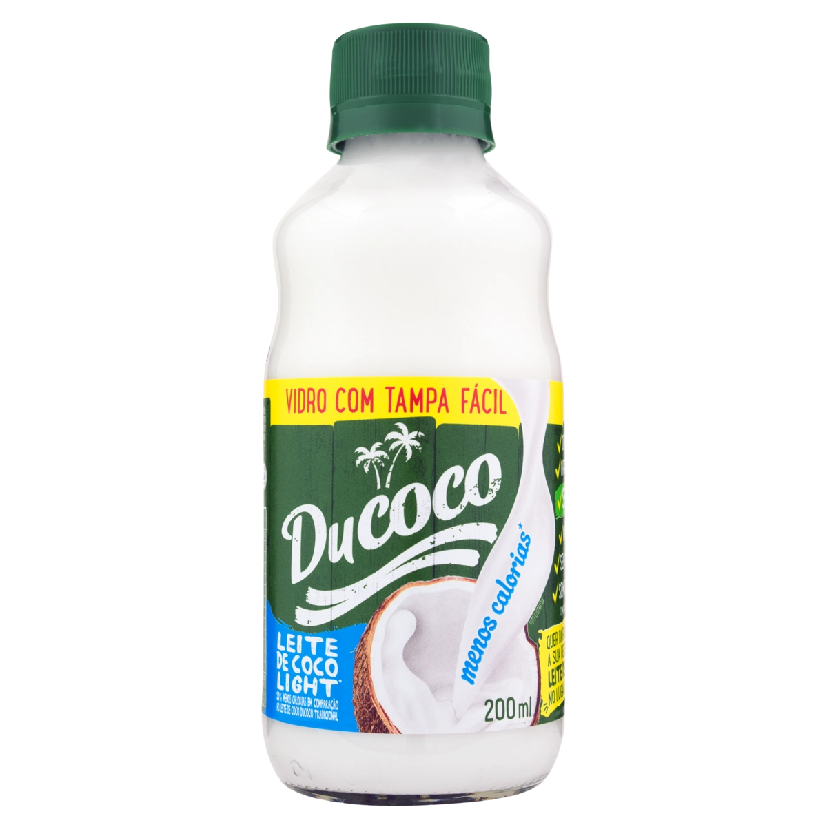 Leite De Coco Light Ducoco Vidro 200ml