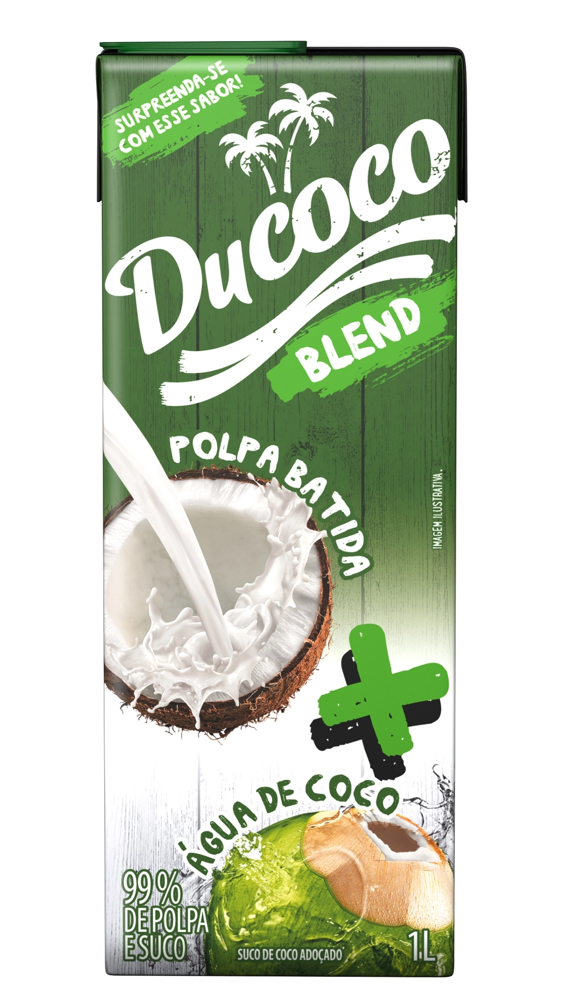Agua De Coco Ducoco Blend 1lt