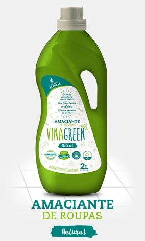 Amaciante De Roupa Diluído Natural Vinagreen Frasco 2l
