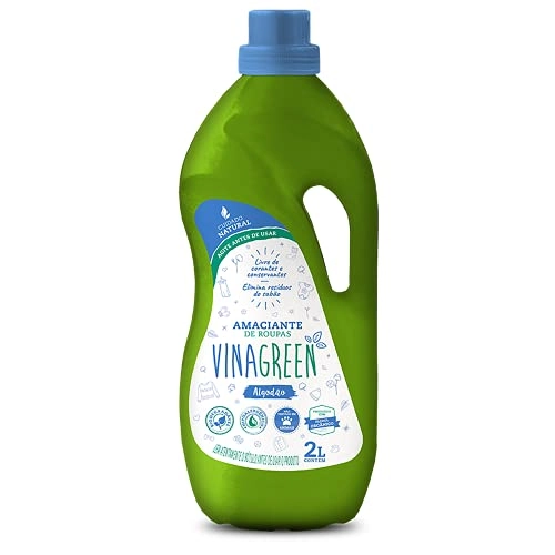 Amaciante De Roupa Diluído Algodão Vinagreen Frasco 2l