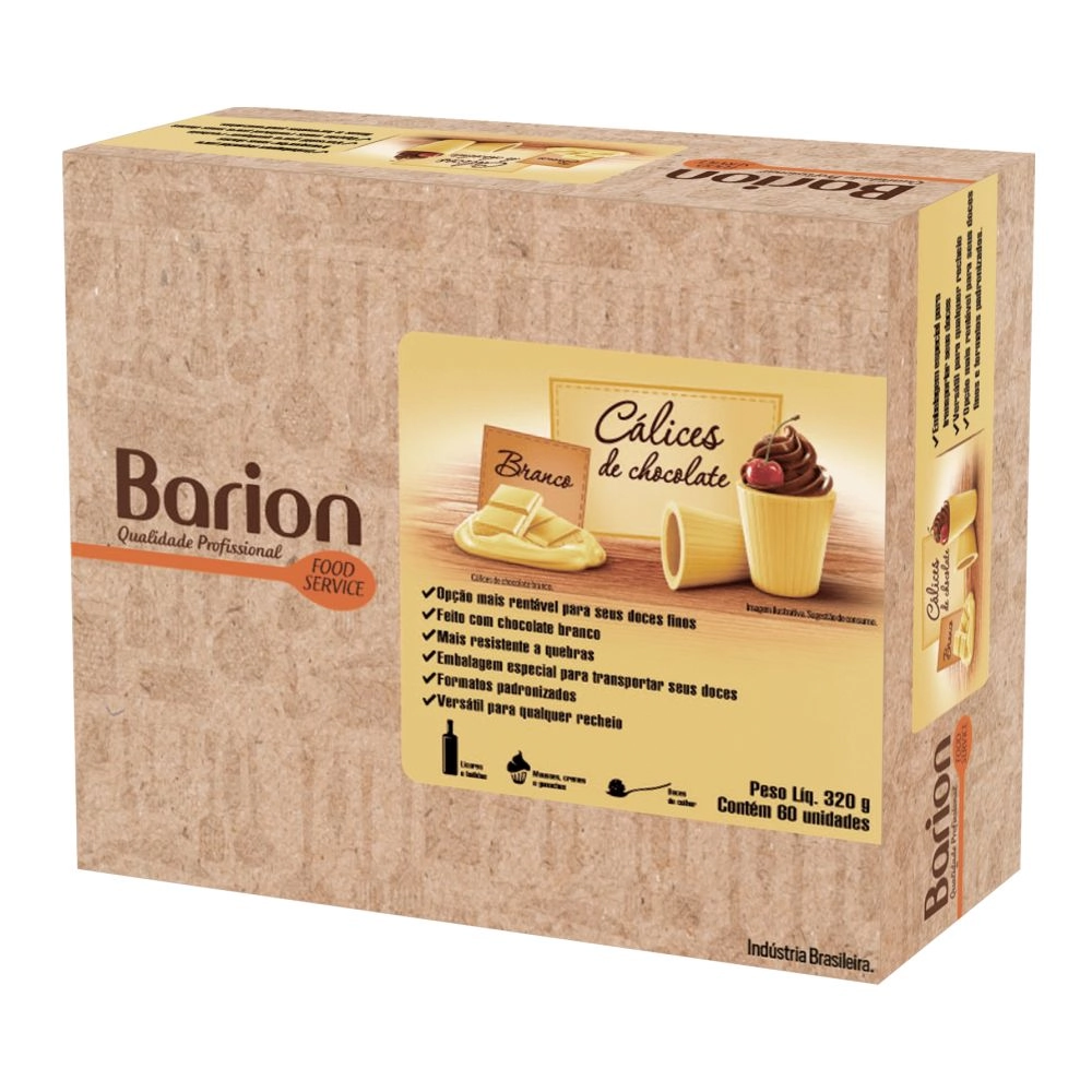 Calices De Choco Brc 320g C/60un Barion