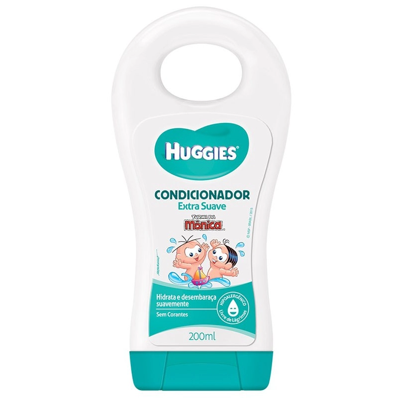 Condicionador Extra Suave Disney Baby Huggies Frasco 200ml