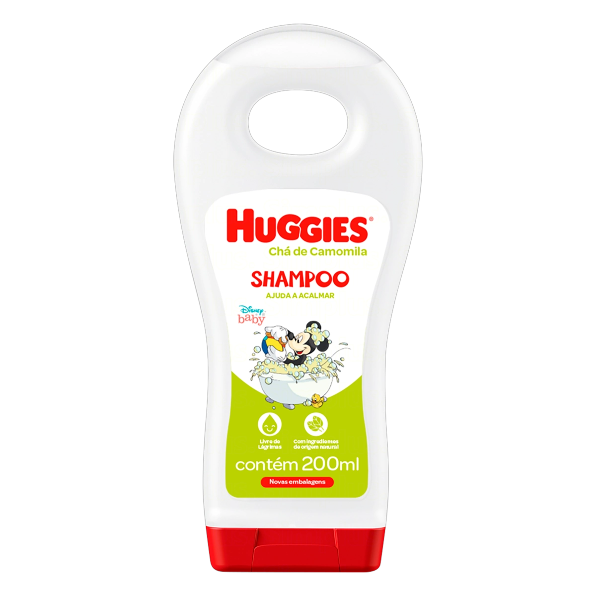 Shampoo Chá De Camomila Disney Baby Huggies Frasco 200ml