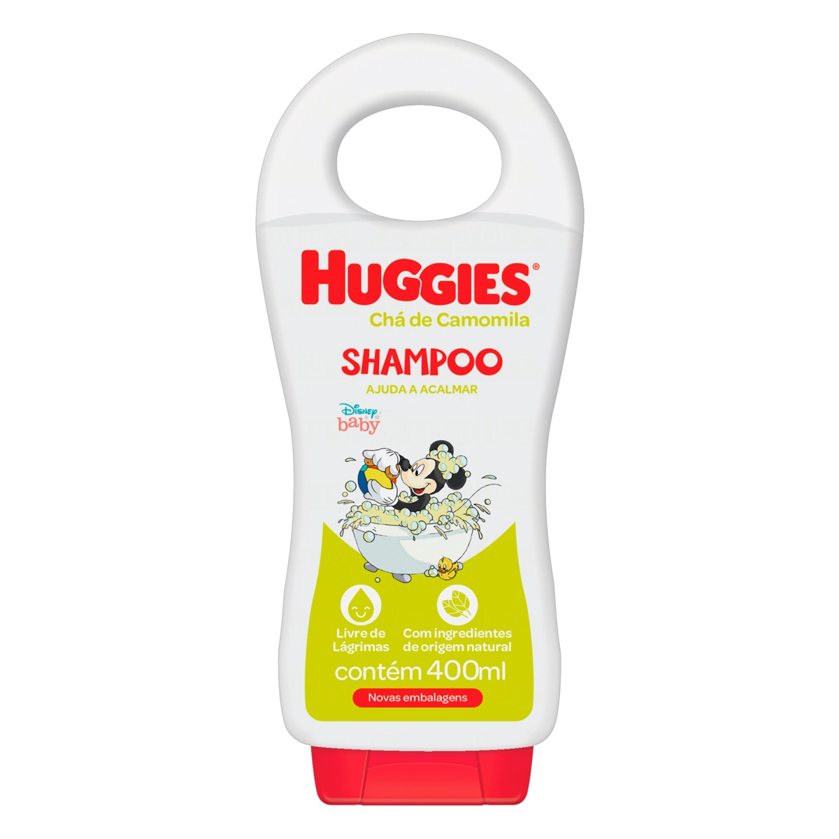 Shampoo Chá De Camomila Disney Baby Huggies Frasco 400ml