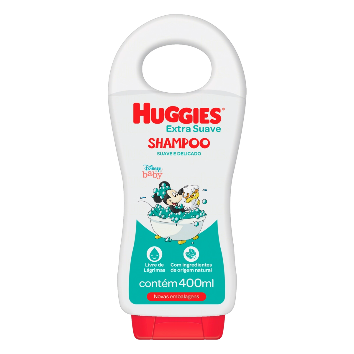 Shampoo Extra Suave Disney Baby Huggies Frasco 400ml