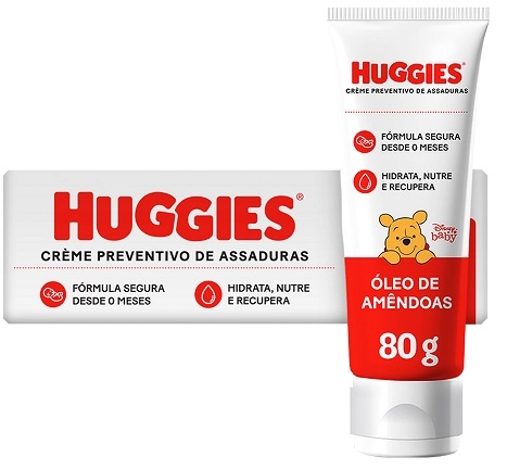 Creme Preventivo De Assaduras Bebê Huggies Supreme Care Caixa 80g