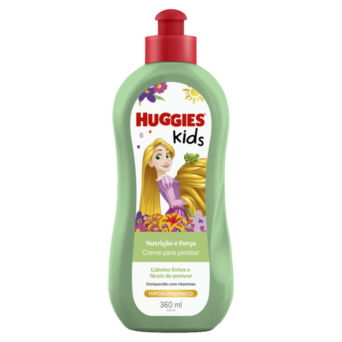 Creme Para Pentear Enrolados Huggies Kids Nutrição E Força Frasco 360ml