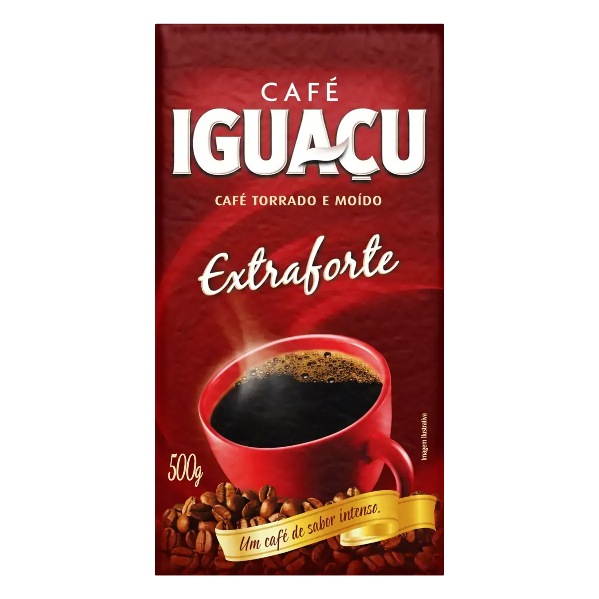 Café Torrado E Moído A Vácuo Extraforte Iguaçu Pacote 500g