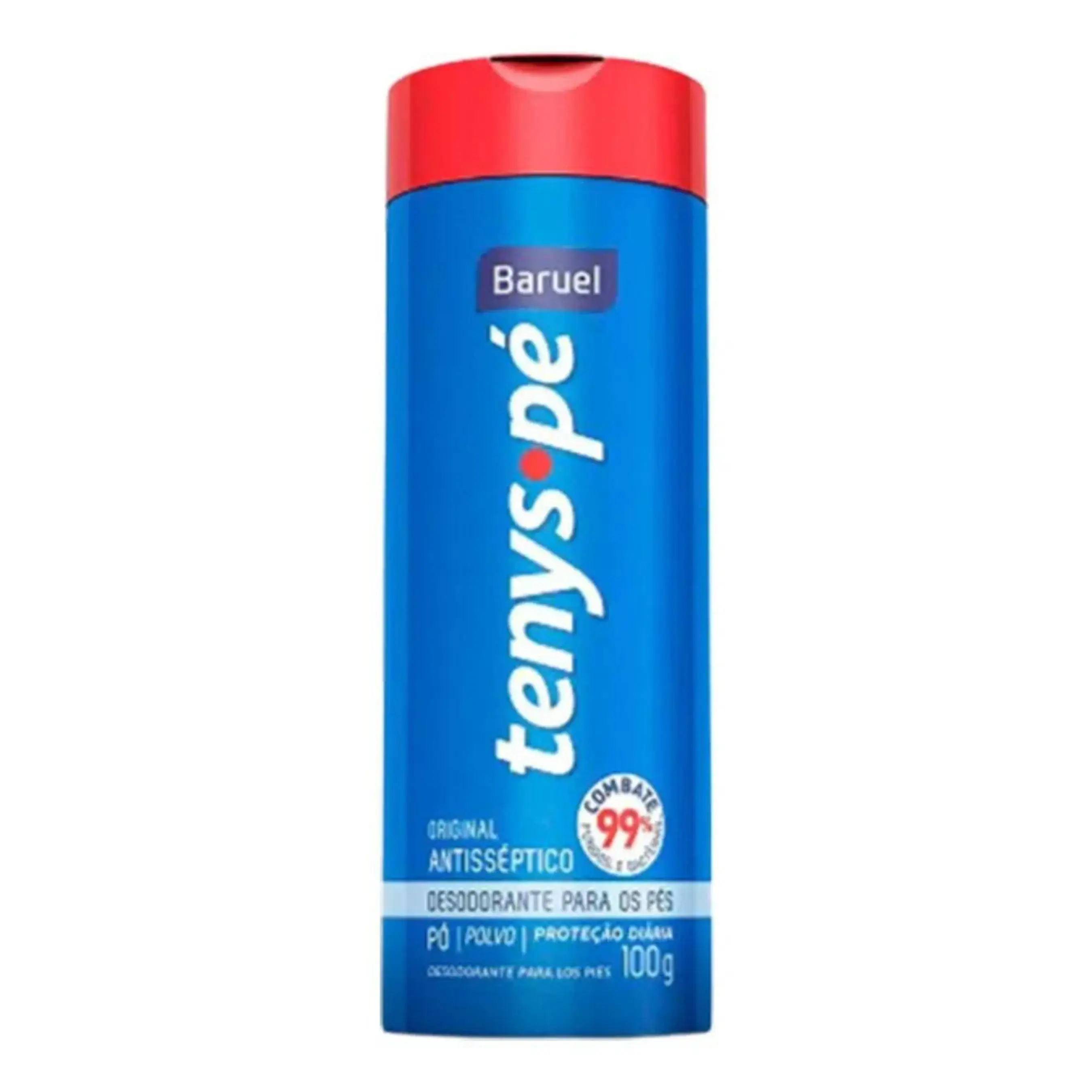 Desodorante Pó Para Os Pés Baruel Tenys Pé Original Frasco 100g