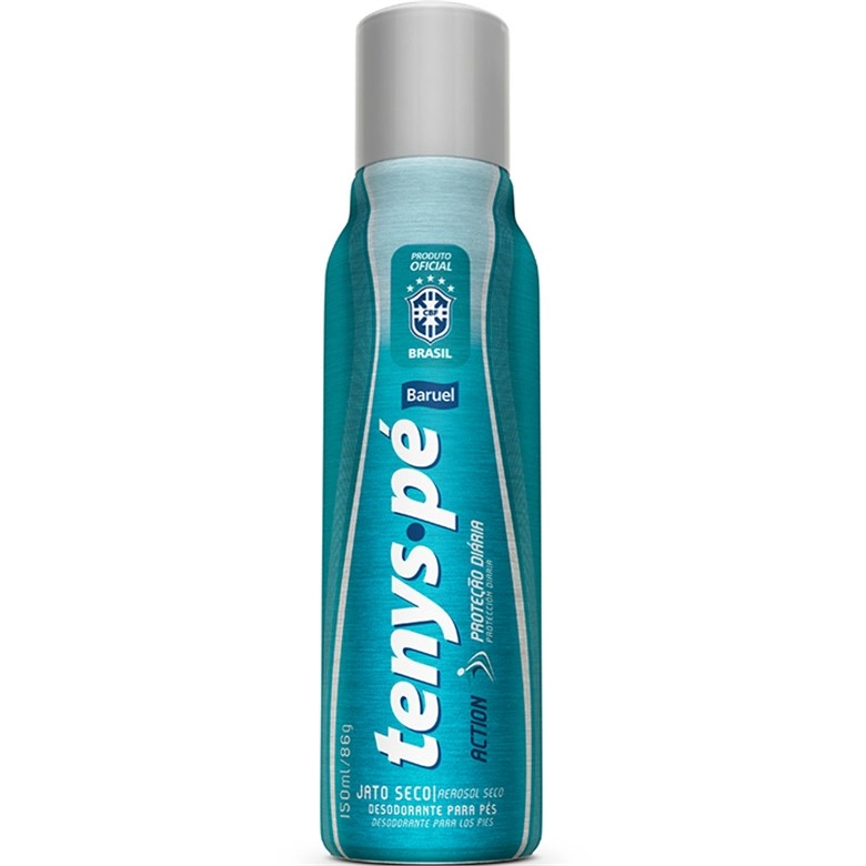 Desodorante Para Pés Baruel 86g Menta Fresh Unit