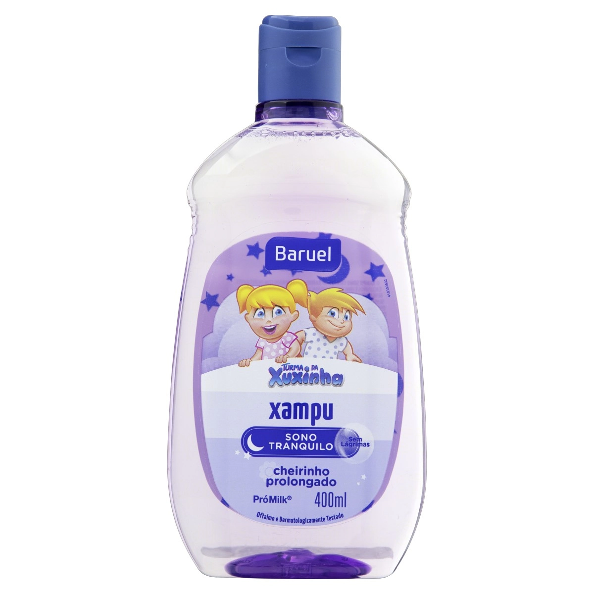Shampoo Infantil Turma Da Xuxinha Baruel Sono Tranquilo Frasco 400ml