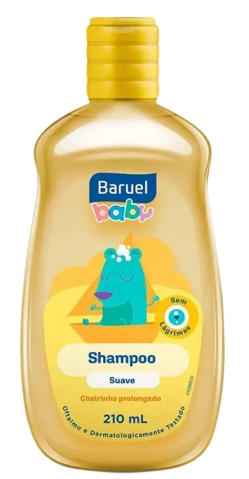 Shampoo Suave Baruel Baby Frasco 210ml