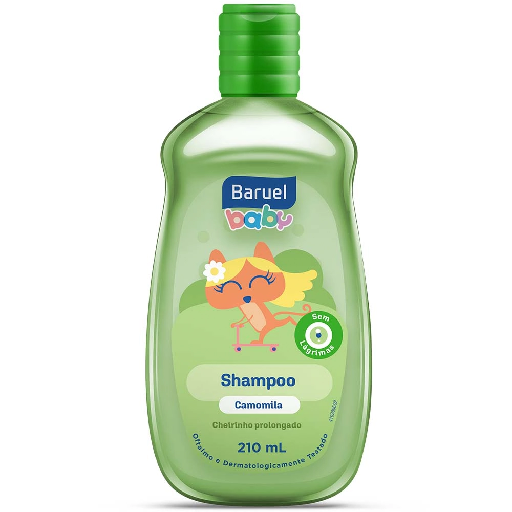 Shampoo Camomila Baruel Baby Frasco 210ml