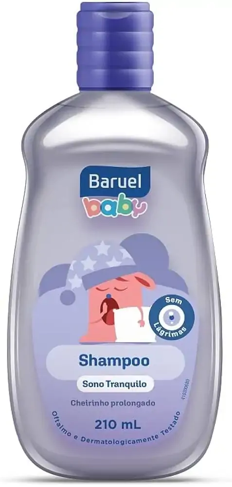Shampoo Baruel Baby Sono Tranquilo Frasco 210ml