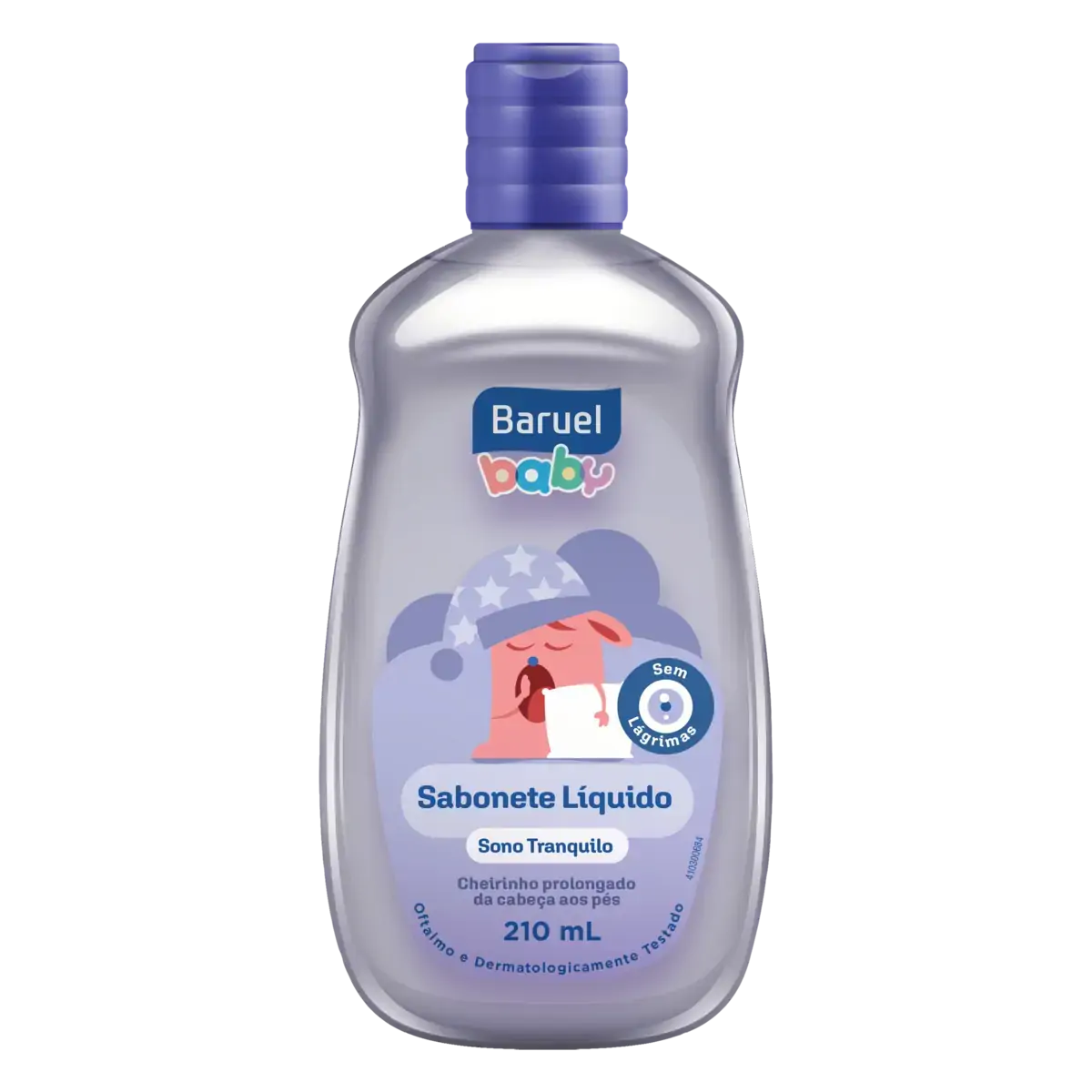 Sabonete Líquido Da Cabeça Aos Pés Baruel Baby Sono Tranquilo Frasco 210ml