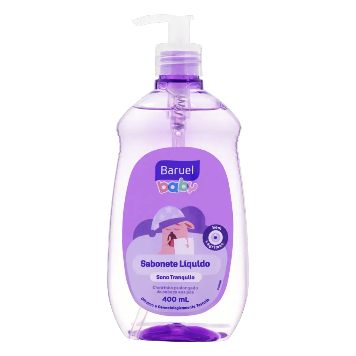 Sabonete Líquido Da Cabeça Aos Pés Baruel Baby Sono Tranquilo Frasco 400ml