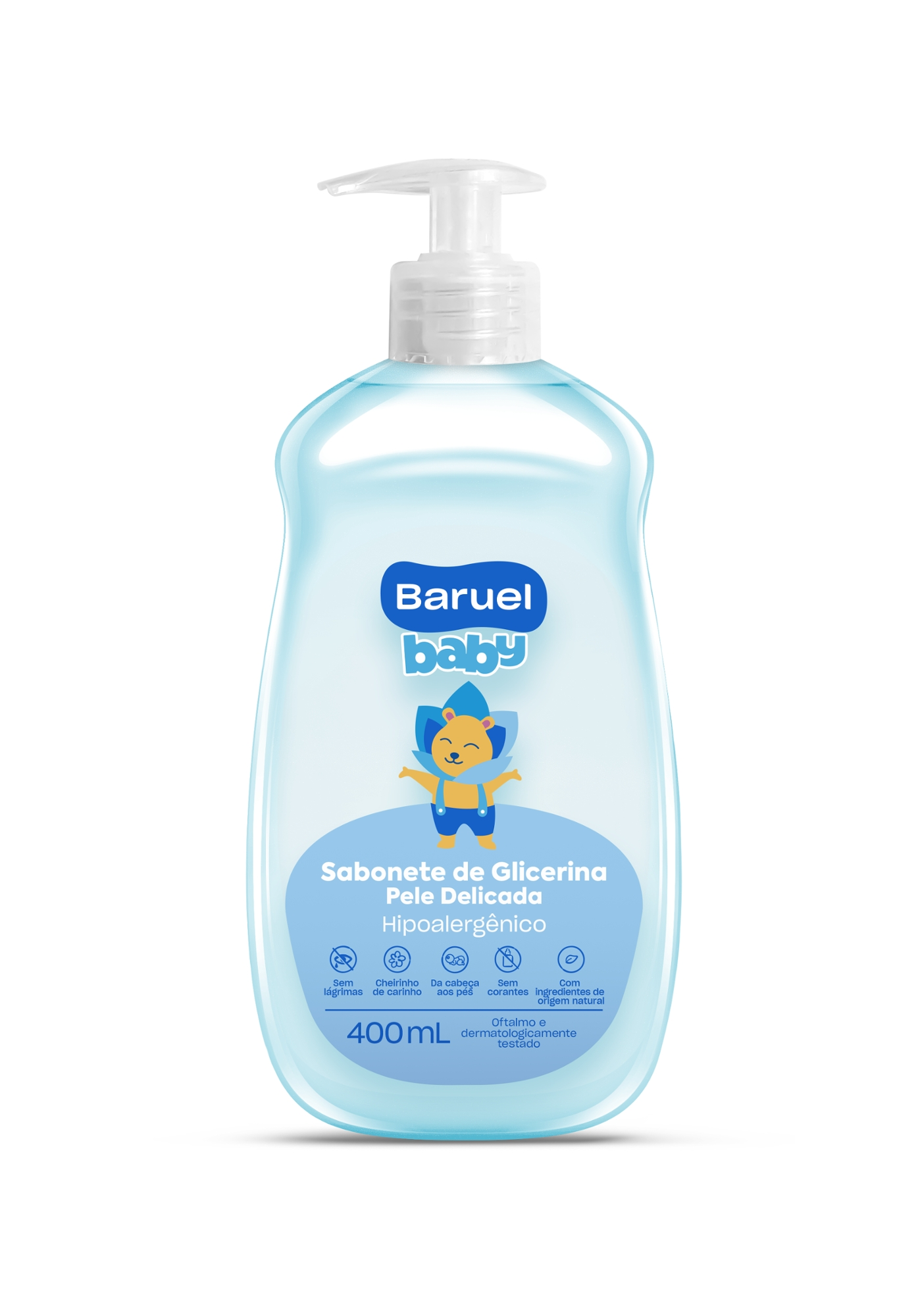 Sab Liq Baruel 400ml Baby Glicerina Pele Delicada