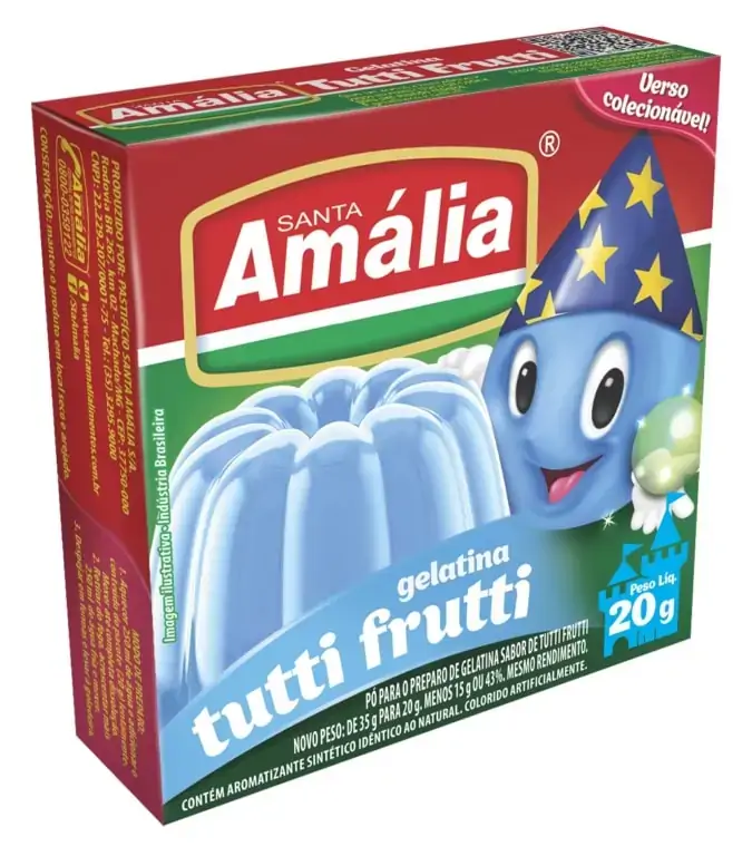 Gelatina Sta Amalia Tutti Frutti 20g