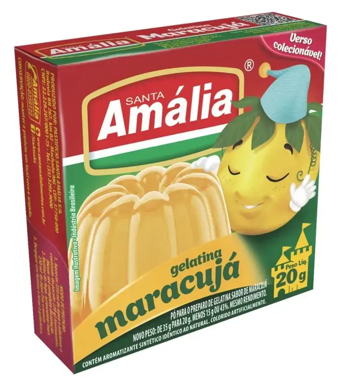 Gelatina Sta Amalia Maracuja 20g